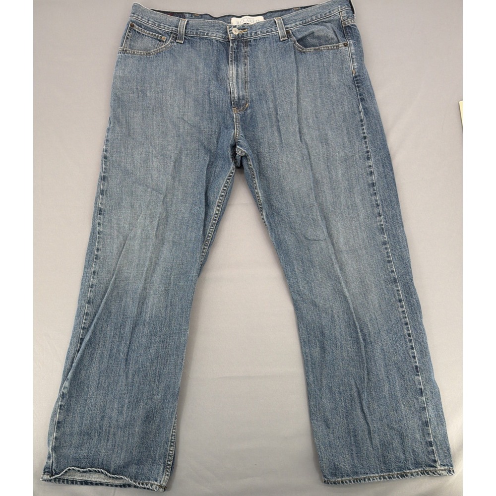Tommy Hilfiger Freedom Relaxed Jeans Mens 44x30 Blue Straight Leg Denim